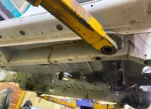 Порог кузова MITSUBISHI PAJERO IO 2000/Цвет W75C MR465273 H76W 4G93T, левый