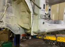 Порог кузова MITSUBISHI PAJERO IO 2000/Цвет W75C MR465273 H76W 4G93T, левый