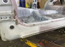 Порог кузова MITSUBISHI PAJERO IO 2000/Цвет W75C MR465273 H76W 4G93T, левый