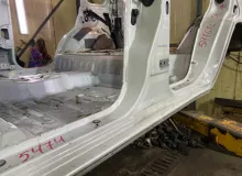 Порог кузова MITSUBISHI PAJERO IO 2000/Цвет W75C MR465273 H76W 4G93T, левый