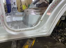 Порог кузова MITSUBISHI PAJERO IO 2000/Цвет W75C MR465273 H76W 4G93T, левый