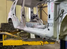 Порог кузова MITSUBISHI PAJERO IO 2000/Цвет W75C MR465274 H76W 4G93T, правый