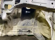 Лонжерон MITSUBISHI PAJERO IO 2000/Цвет W75C MR555881 H76W 4G93T, передний левый