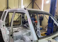 Крыша MITSUBISHI PAJERO IO 2000/Цвет W75C MR439434 H76W 4G93T, передняя