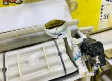 Печка салона TOYOTA COROLLA RUNX 2004/Цвет 8P1 8705012040 NZE124 1NZFE, передняя