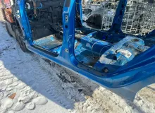 Порог кузова TOYOTA COROLLA RUNX 2004/Цвет 8P1 6131212370 NZE124 1NZFE, левый