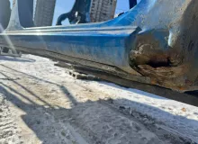 Порог кузова TOYOTA COROLLA RUNX 2004/Цвет 8P1 6131112330 NZE124 1NZFE, правый