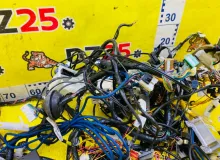 Коса под торпеду MITSUBISHI PAJERO IO 2000/Цвет W75C MR576843 H76W 4G93T, передняя