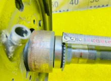 Полуось MITSUBISHI PAJERO IO 2000/Цвет W75C MR483480 H76W 4G93T, задний правый