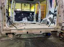 Тазик железный MITSUBISHI PAJERO IO 2000/Цвет W75C MR414523 H76W 4G93T, задний