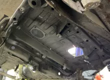 Тазик железный MITSUBISHI PAJERO IO 2000/Цвет W75C MR414523 H76W 4G93T, задний