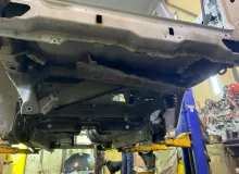 Тазик железный MITSUBISHI PAJERO IO 2000/Цвет W75C MR414523 H76W 4G93T, задний