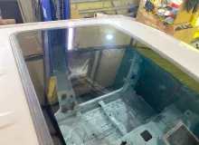 Люк MITSUBISHI PAJERO IO 2000/Цвет W75C MR351772 H76W 4G93T, передний