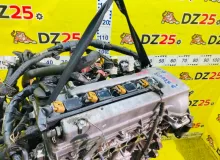 Двигатель TOYOTA COROLLA 2006 1900022A40 ZZE122L 1ZZFE, передний