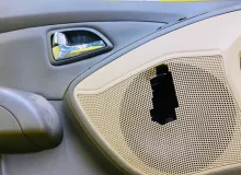Дверь боковая HYUNDAI IX35 760032Y000 LM G4KD, передняя левая