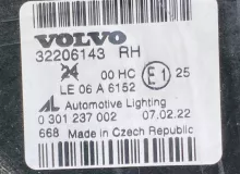 Фара VOLVO S40 32206143 MS43, передняя правая