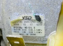 Компрессор кондиционера TOYOTA RAV4 2007 8831042270 ACA33L 2AZFE, передний