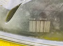 Стоп-сигнал Opel ASTRA 2009 13222324 L48, задний левый