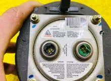 Подушка безопасности водителя BMW X5 С ЗАРЯДОМ|2004 32306780661 E53 M54B30, передняя