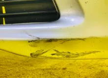 Бампер TOYOTA COROLLA 2010-2013 5211902B30 ZRE151L 1ZRFE, передний
