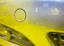 Бампер Opel ASTRA 2009 13110295 L48, передний