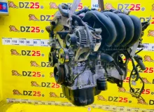 Двигатель TOYOTA COROLLA 2005 1900022A40 ZZE122L 1ZZFE, передний