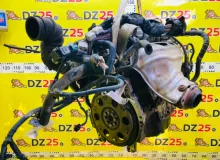 Двигатель TOYOTA COROLLA 2004 170000D580 ZZE122L 1ZZFE, передний
