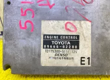 Блок управления двс TOYOTA COROLLA 2005 8966602280 ZZE122L 1ZZFE, передний
