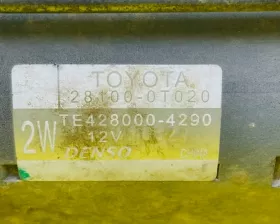 Стартер Toyota