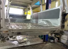 Тазик железный NISSAN VANETTE 2010/Цвет 22V 75610HA000 SKP2MN L8, задний