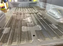 Тазик железный NISSAN VANETTE 2010/Цвет 22V 75610HA000 SKP2MN L8, задний