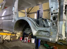 Порог кузова NISSAN VANETTE 2010/Цвет 22V 96110HA00A SKP2MN L8, передний правый