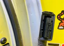 Дверь боковая AUDI A3 2014/Цвет LX7W 8V5833051 8VCXS CXSA, задняя левая