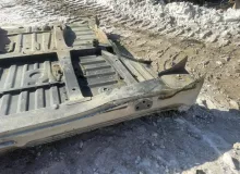 Тазик железный TOYOTA LAND CRUISER 2000/Цвет 057 5830260451 UZJ100W 2UZFE, задний