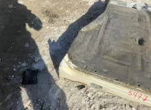 Тазик железный TOYOTA LAND CRUISER 2000/Цвет 057 5830260451 UZJ100W 2UZFE, задний