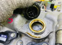 Двигатель TOYOTA COROLLA 2009 190000T040 ZRE152L 2ZRFE, передний
