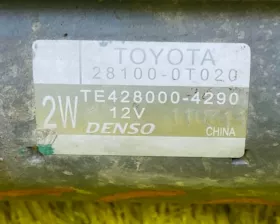 Стартер Toyota