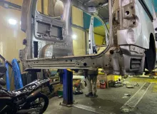 Тазик железный NISSAN NV200 2010/Цвет K23 74514JX00C M20 HR16DE, задний