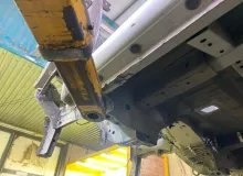 Порог кузова NISSAN NV200 2014/Цвет K23 76411JX00E VM20 HR16DE, передний левый