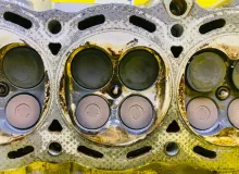 Головка блока цилиндров TOYOTA LAND CRUISER 1994/Цвет 6M1 1110169105 FZJ80G 1FZFE, передняя