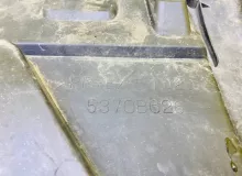 Защита бампера MITSUBISHI OUTLANDER 2014/Цвет W13 5370B626 GG2W 4B11, передняя