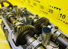 Головка блока цилиндров TOYOTA LAND CRUISER PRADO 2005/Цвет 202 1110169136 VZJ120W 5VZFE, передняя правая