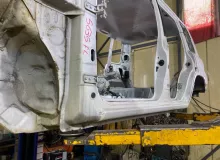 Порог кузова MITSUBISHI PAJERO IO 2000/Цвет W75D MR414627 H76W 4G93T, левый