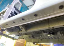 Порог кузова MITSUBISHI PAJERO IO 2000/Цвет W75D MR414627 H76W 4G93T, левый