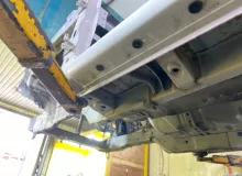 Порог кузова MITSUBISHI PAJERO IO 2000/Цвет W75D MR414627 H76W 4G93T, левый