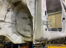 Порог кузова MITSUBISHI PAJERO IO 2000/Цвет W75D MR414627 H76W 4G93T, левый