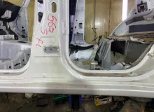 Порог кузова MITSUBISHI PAJERO IO 2000/Цвет W75D MR414627 H76W 4G93T, левый