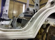 Порог кузова MITSUBISHI PAJERO IO 2000/Цвет W75D MR414627 H76W 4G93T, левый