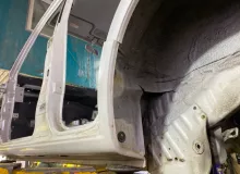 Порог кузова MITSUBISHI PAJERO IO 2000/Цвет W75D MR414627 H76W 4G93T, левый