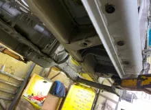 Порог кузова MITSUBISHI PAJERO IO 2000/Цвет W75D MR414628 H76W 4G93T, правый